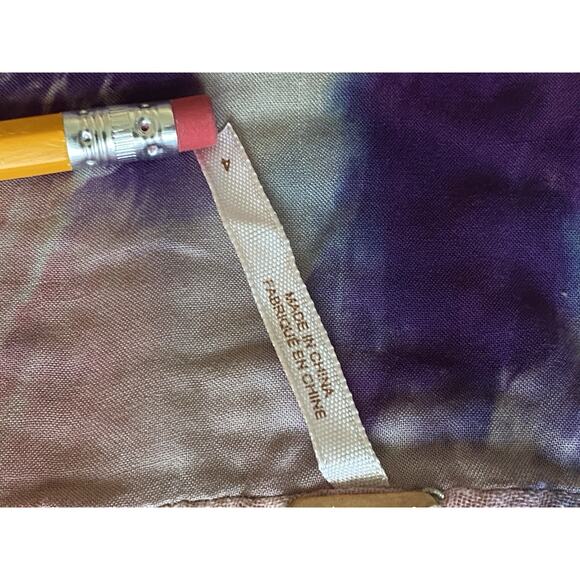 Free People Pink Tie Dye Mini Skirt Cotton (Size 4) - Picture 4 of 6